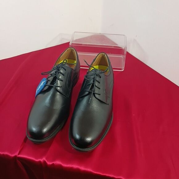 Florsheim Comfortech Mens SZ 13 EEE Black Leather Oxfords 11576-001. - Picture 5 of 7